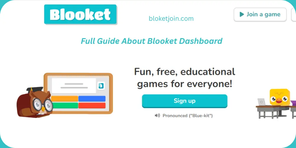 Blooket Dashboard Guide