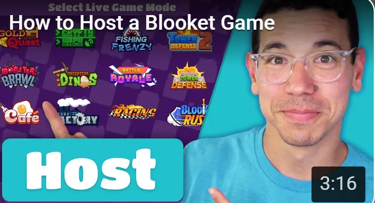 Blooket host